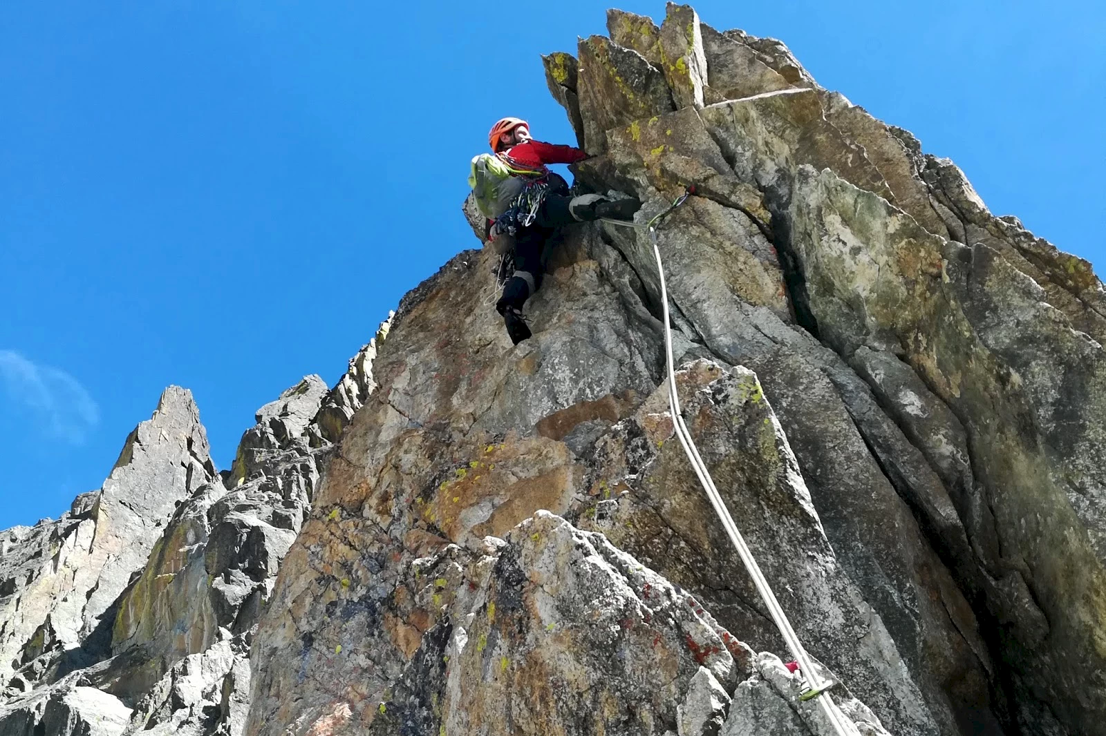 Arrampicata in montagna
